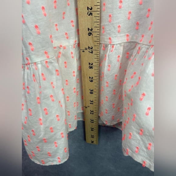 Lilly Pulitzer Kipper Cover-up Tunic Dress Tangelo neon clip Women's L/XL - Picture 10 of 12